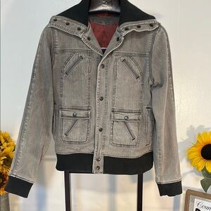 Stylish Gray Bomber Jacket for Men